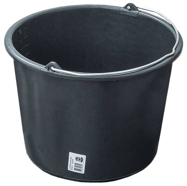 Berdal Rubber & Plastics Emmer Plastic Zwart 12 Ltr-0