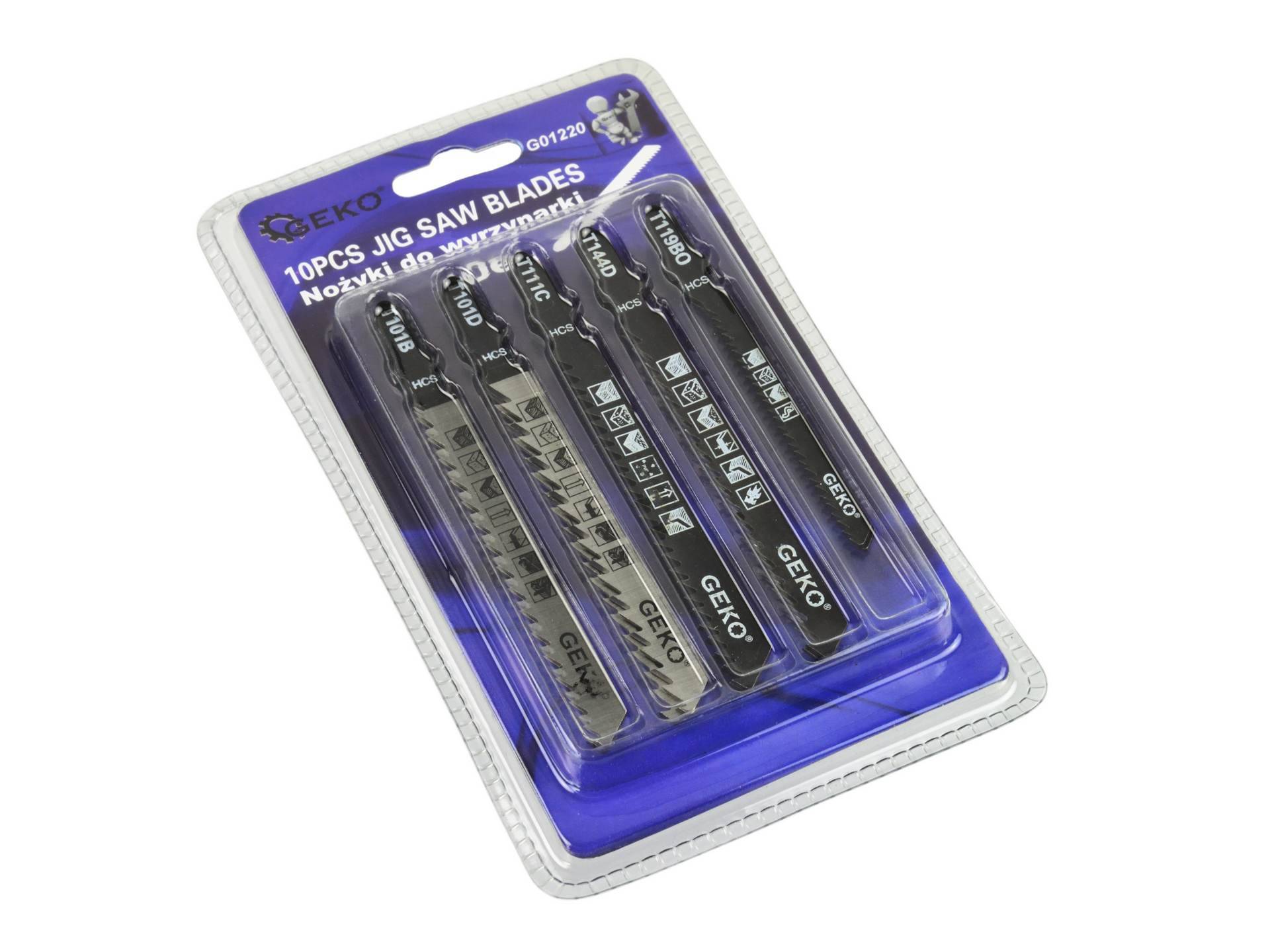 GEKO Multifunctionele HSC stalen T-schacht decoupeerzaagbladen-1