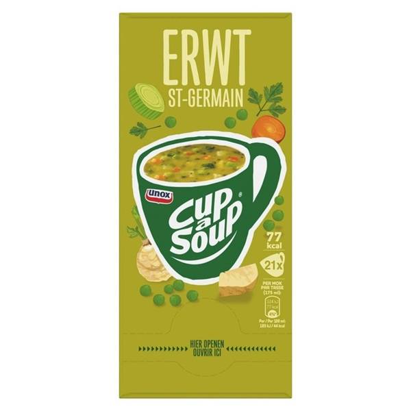 Unox Soep Cup-A-Soup Erwt 21 Zak-0