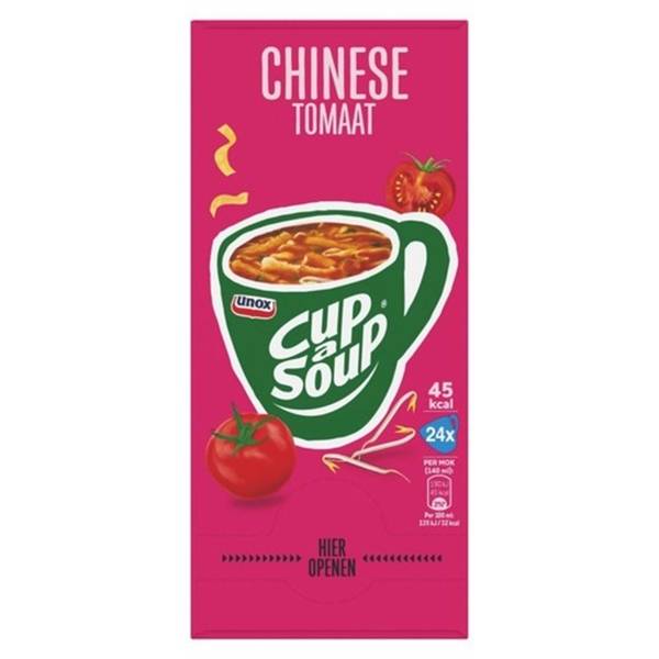 Unox Soep Cup-A-Soup Chinese Tomaat 24 Zak-0
