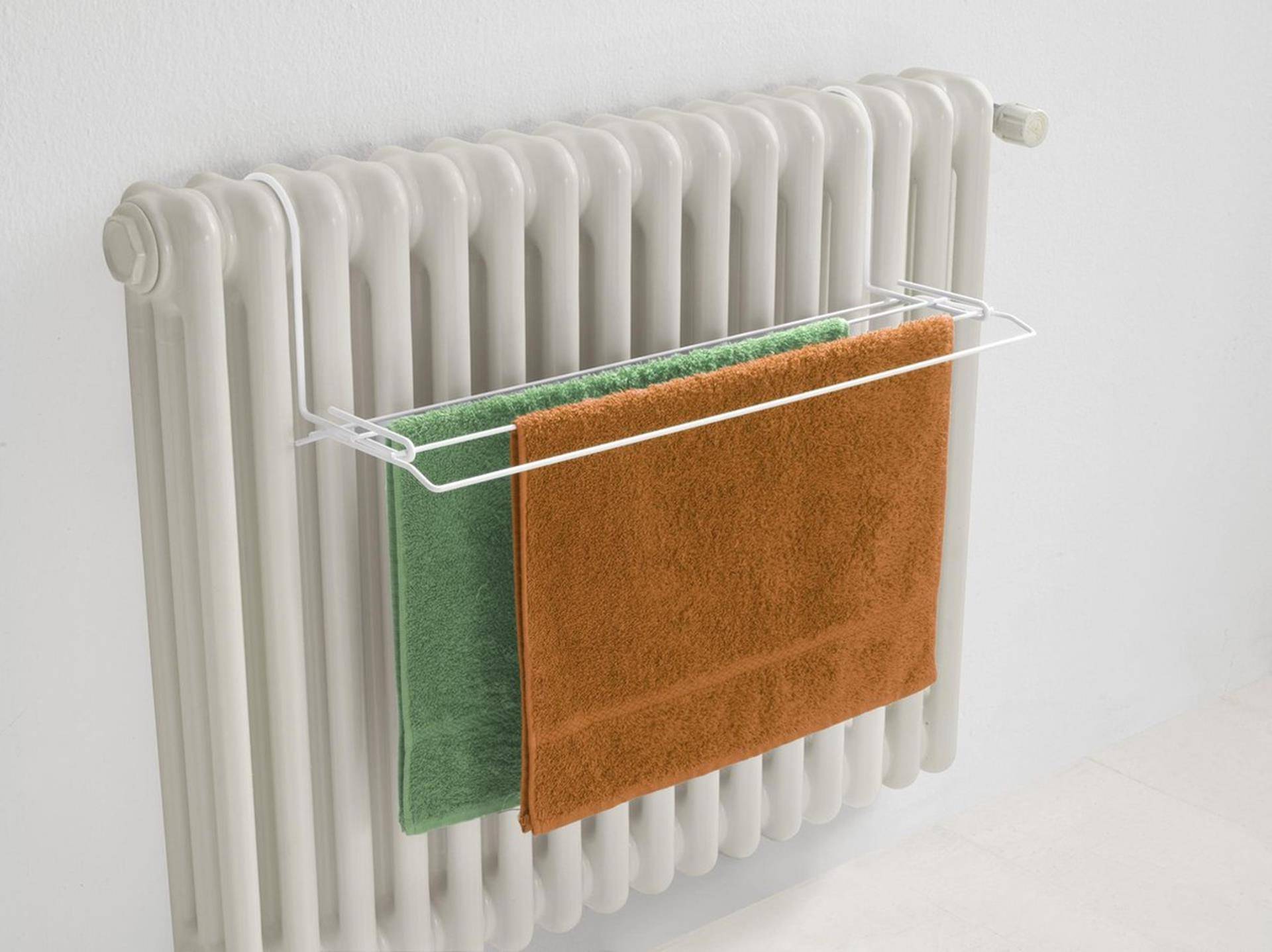 Metaltex Iseo Radiator Droogrek 58x17 cm 2 m Drooglijn Wit-1