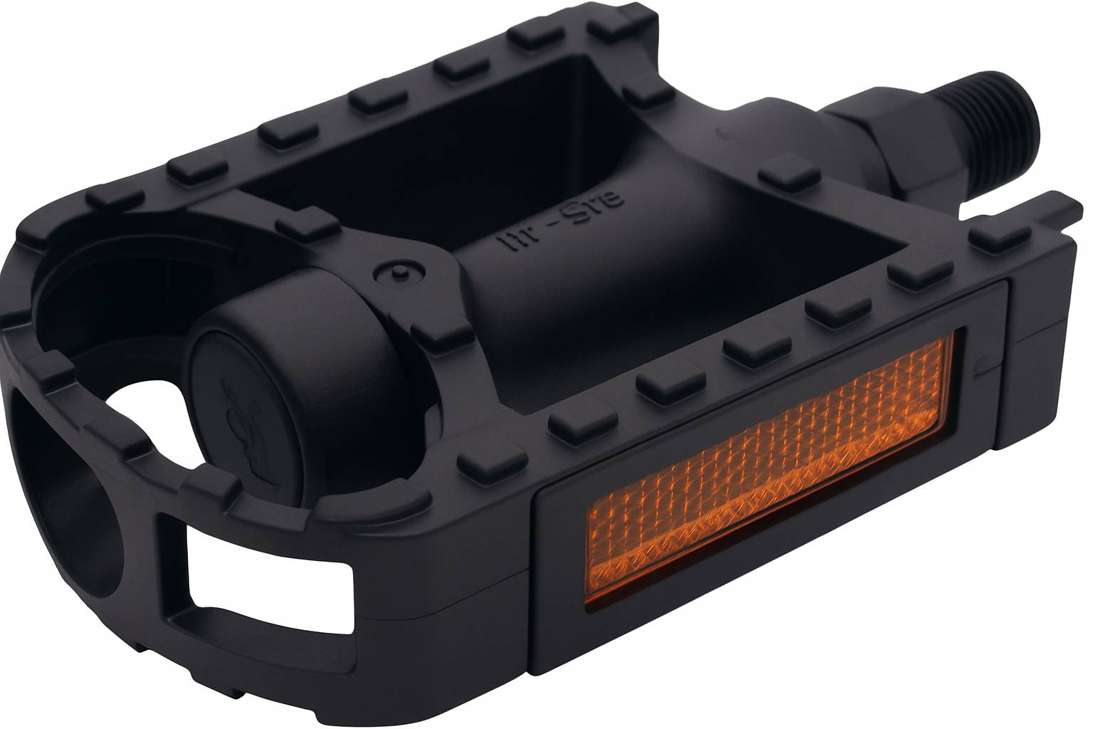 Pedaalset MTB Edge Eco kunststof - zwart-0