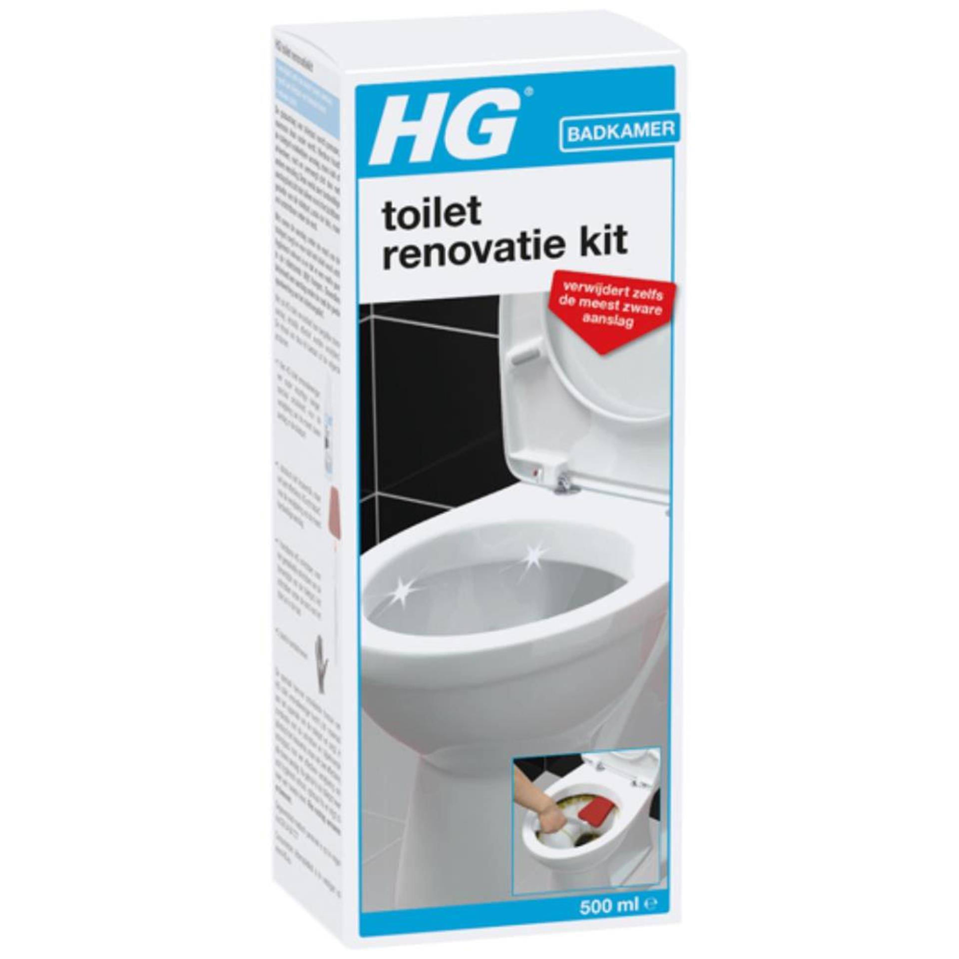 Hg toilet renovatiekit 500ml 87115771903858711577190385-0