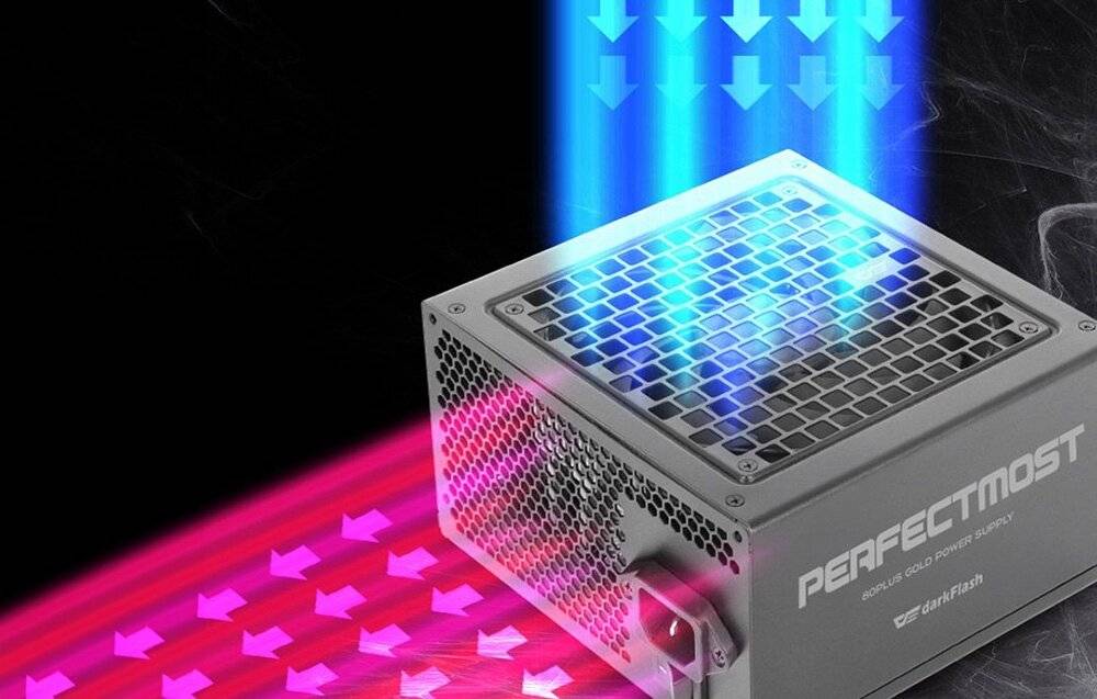 DARKFLASH - PMT750 Black(Goud) - Darkflash PMT 80 Plus Goud 750 W Computer-Voeding-3