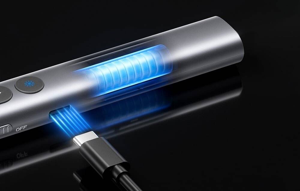 Bekroonde afbeelding voor Vention presentatieaanwijzer met groene laser