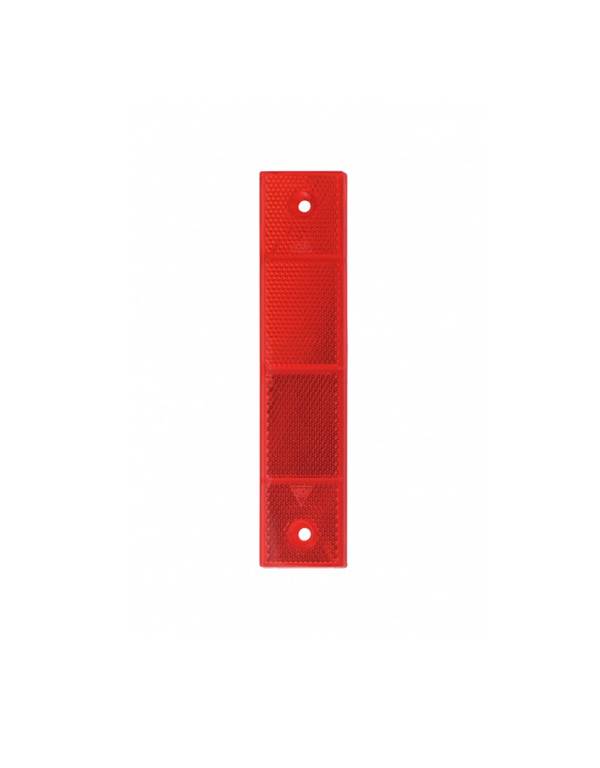 Reflector 180 x 40 mm - Rood