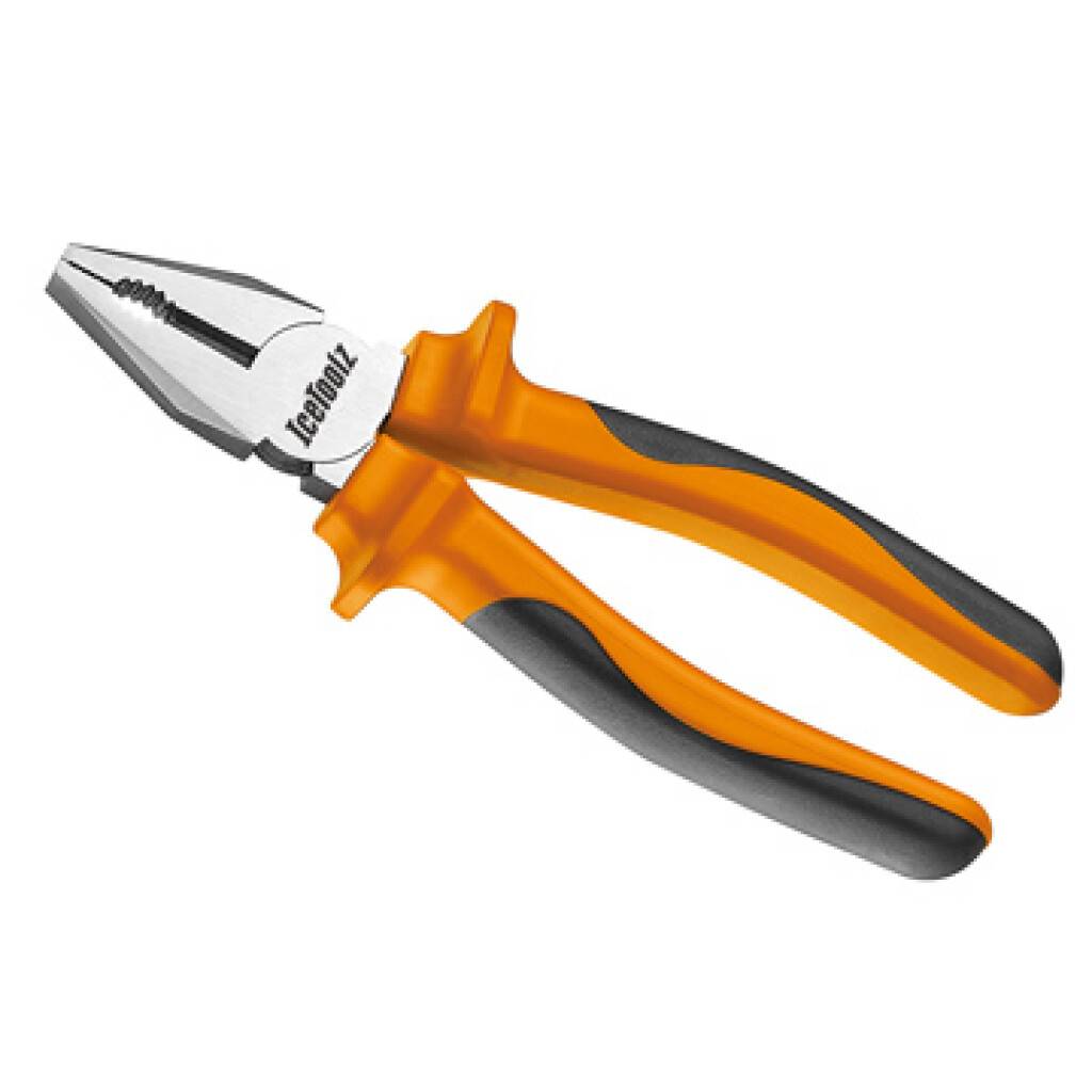 Icetoolz 28c2 combinatietang comfort grip 18cm oranje 47181522812274718152281227-0