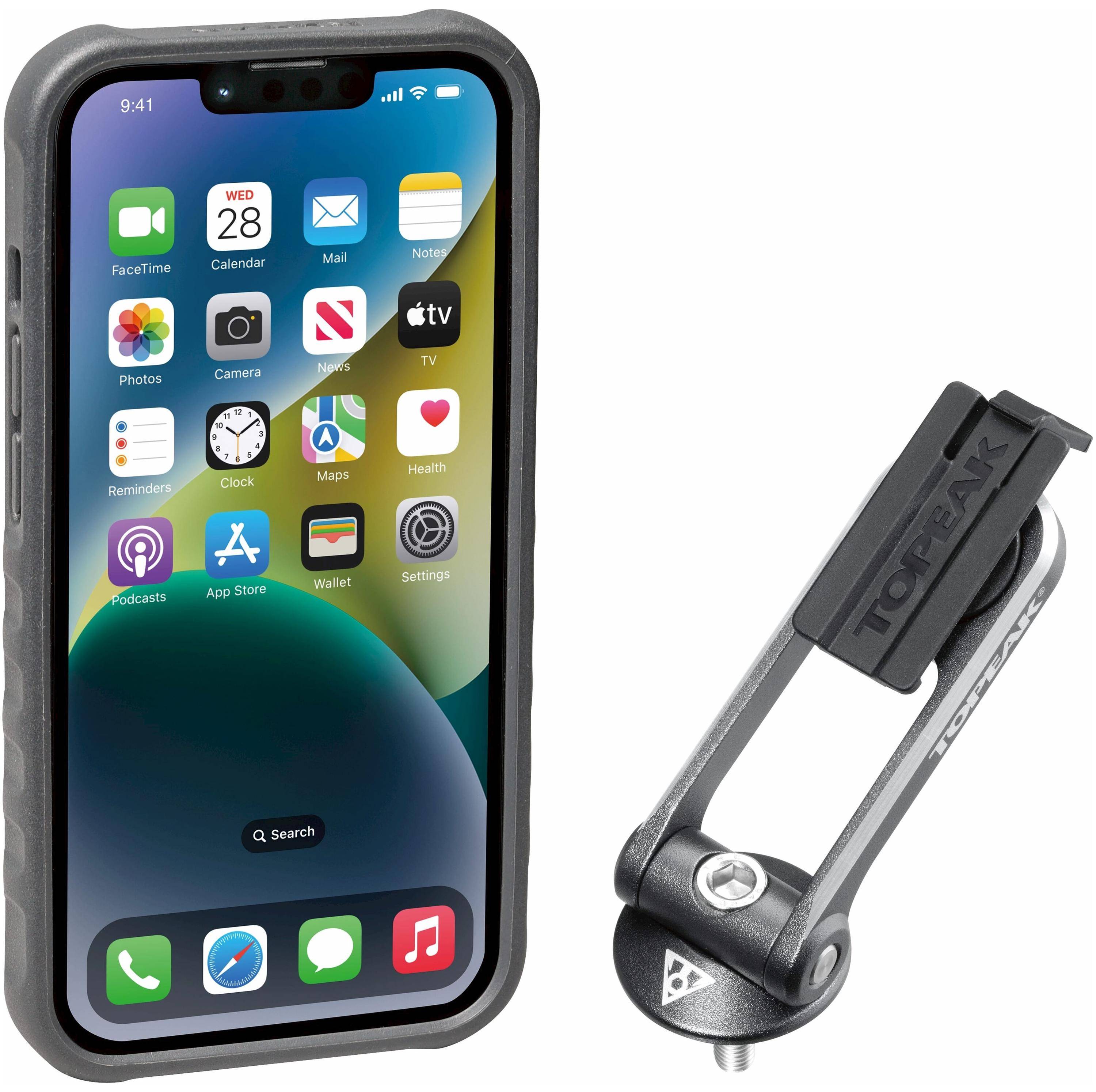 Topeak RideCase iPhone 14 Plus incl. bevestiging 47100697082244710069708224-0