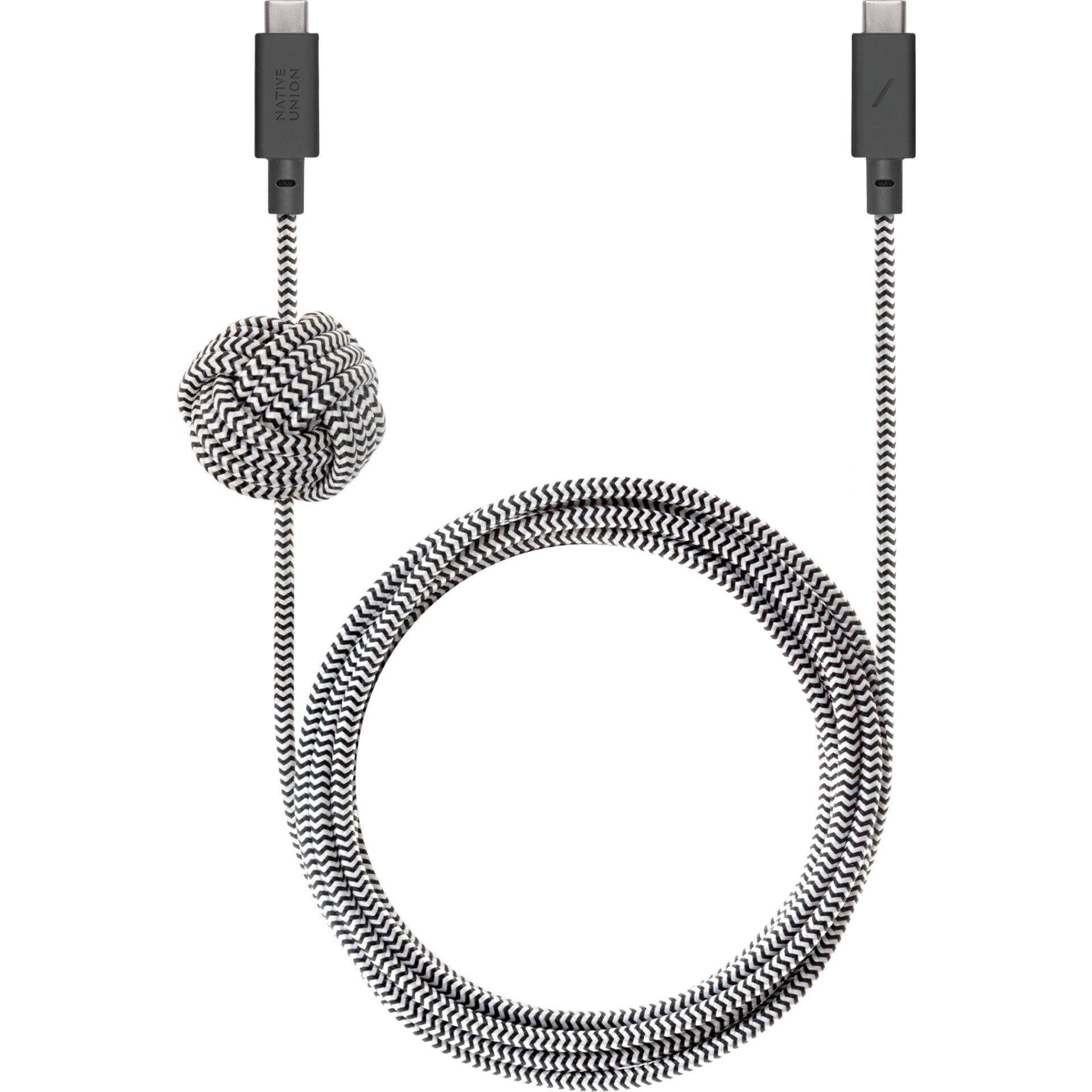 Native Union Anchor-kabel USB-C naar USB-C 3m Zebra-0