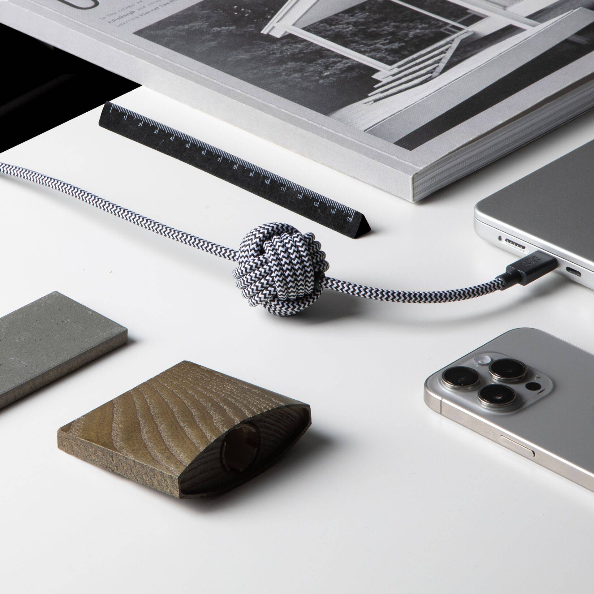 Native Union Anchor-kabel USB-C naar USB-C 3m Zebra-3