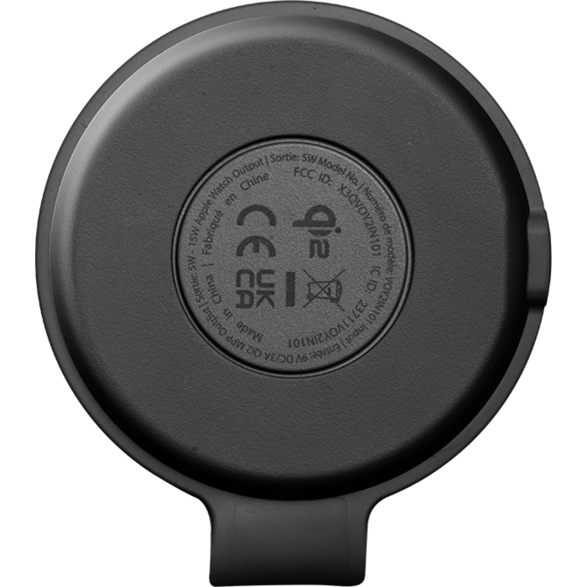 Native Union Voyage 2-in-1 Qi2 opvouwbare draadloze oplader zwart-2