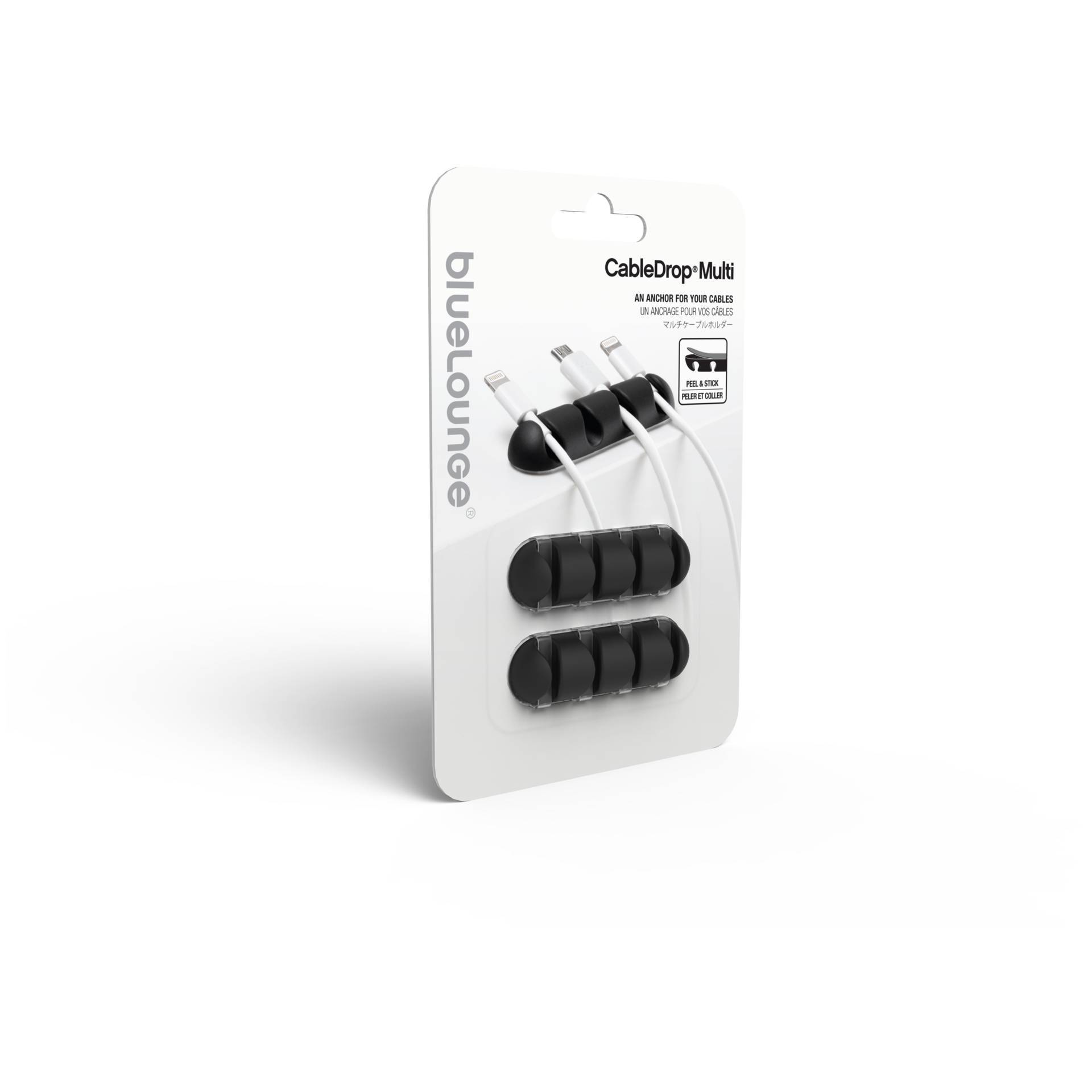 Bluelounge CableDrop Multi zwart-0