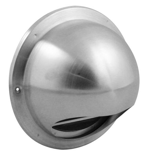 IVANA Bolrooster Rvs M/Gaas Aansluitdiam. 150Mm. Rvs 304-0