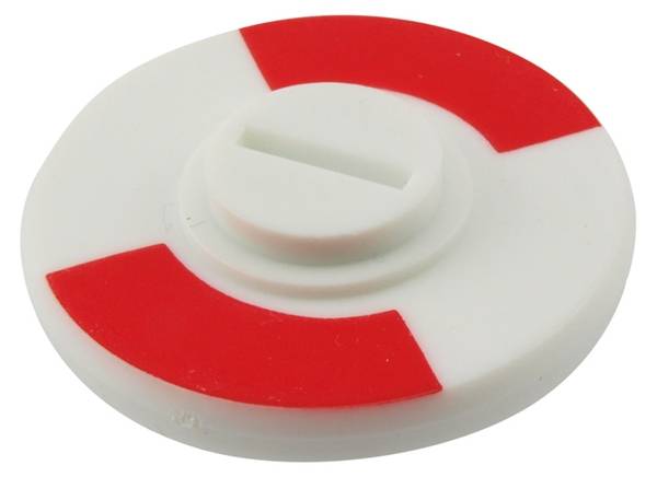 Kortschild W.C. Rood/Wit Plaatje Ivana 8 Mm.-0