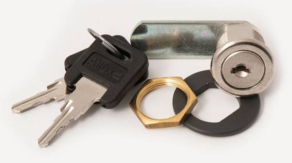IVANA Brievenbusslot Hardbrass Allux Zijsluitend-0