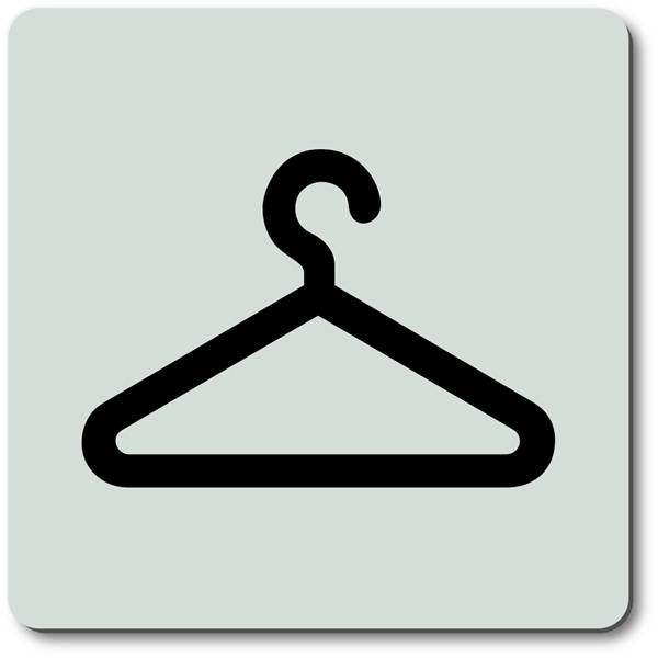 Ivana Economy Symboolplaat Zelfklevend Garderobe-0