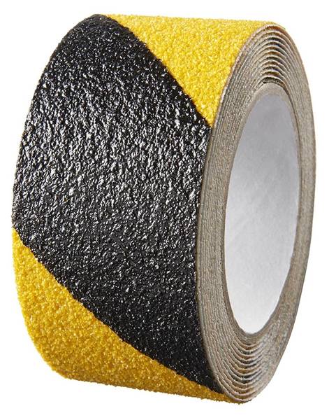 Secucare Antislip Tape Op Rol 50X3000mm Zwart/Geel-0