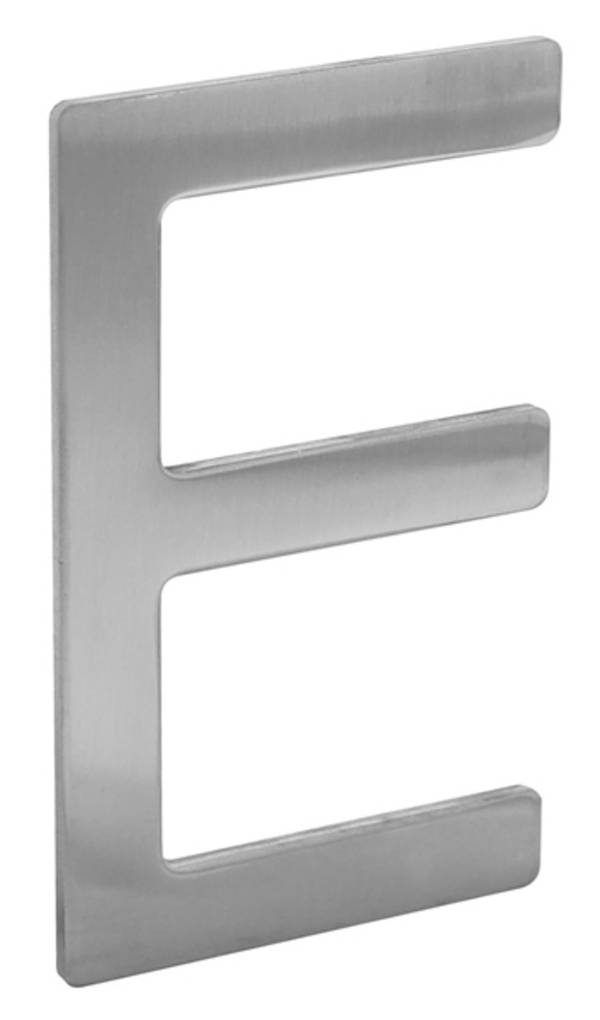 Ivana Necosteel Rvs Huisletter 390  E 100Mm Hoog 47520