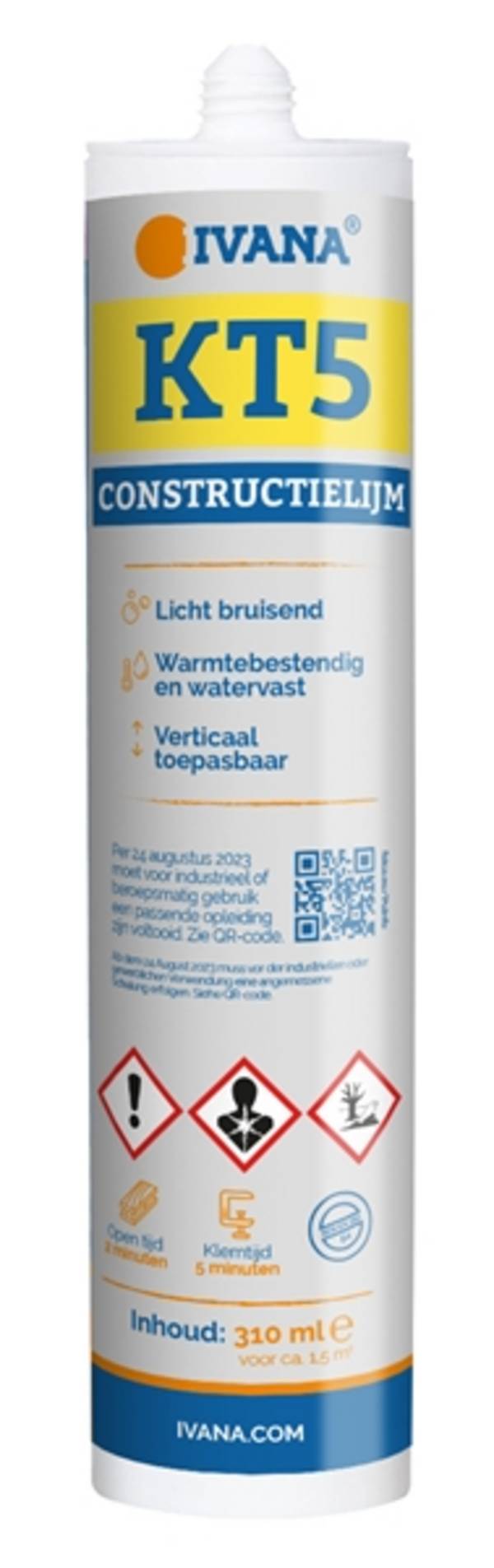 Construktielijm  Ivana  Kt5 D4                 310Ml
