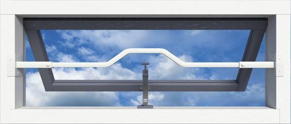 Secubar Uitschuifbare Stang Combi Wit Lgt 68-87Cm.-0