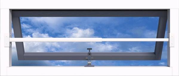 Secubar Single Wit Voor Raam 60-110 Cm