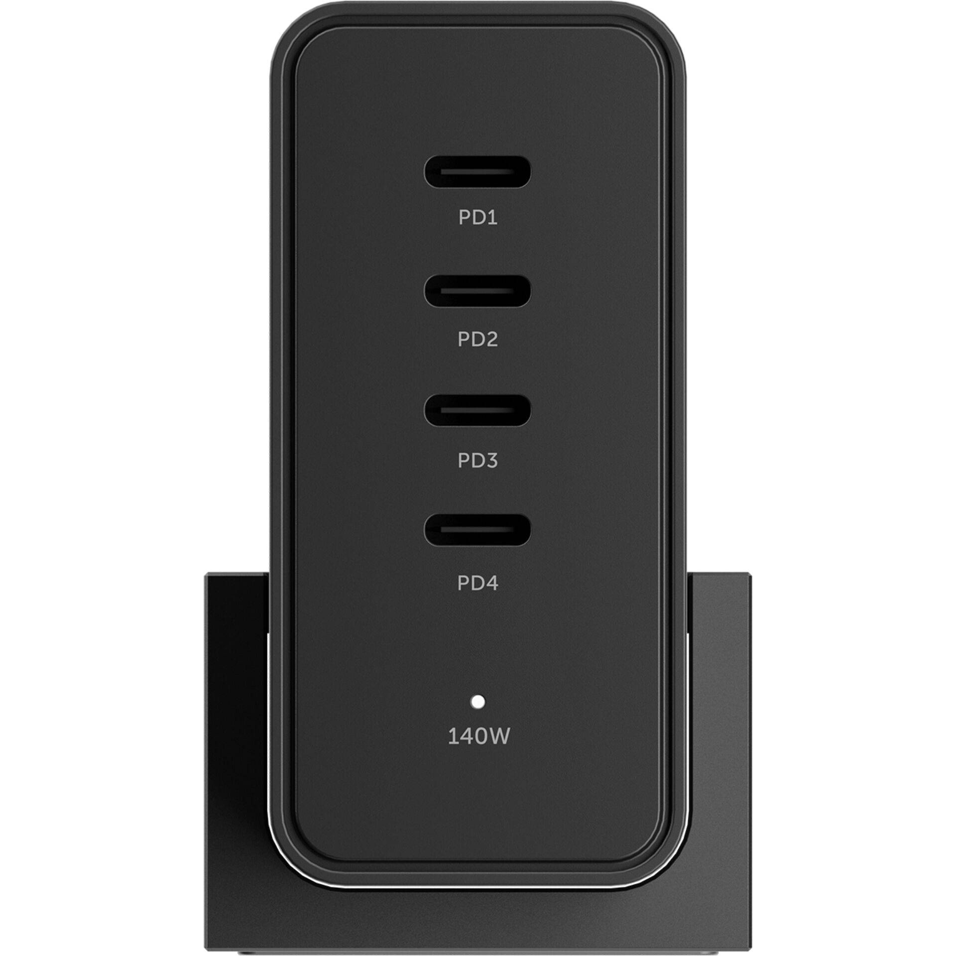 Native Union 140W Type-C PD GaN snellader voor desktops, zwart-1