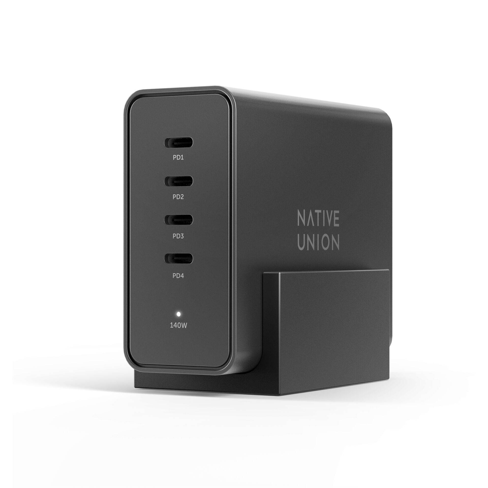 Native Union 140W Type-C PD GaN snellader voor desktops, zwart-2
