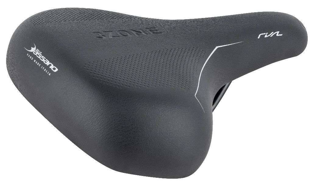 Fietszadel Selle Bassano Rivale 3zone City - zwart-0