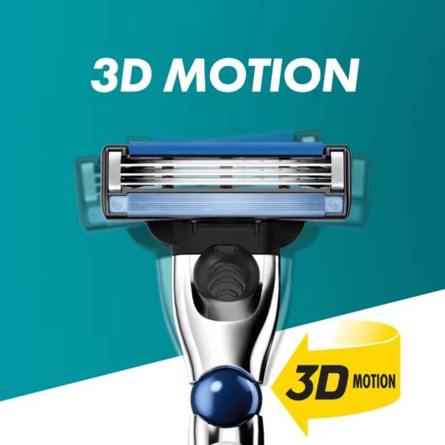 Gillette Mach3 Turbo Scheermesjes 12 Stuks - 8700216503679-1