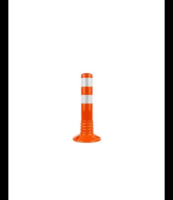 Flexibele afzetpaal 45 cm - Oranje
