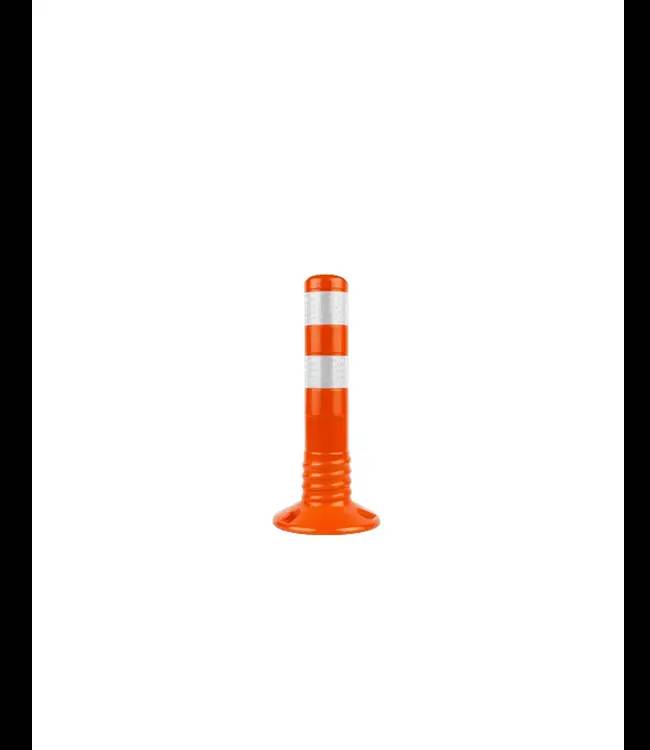 Flexibele afzetpaal 45 cm - Oranje-0