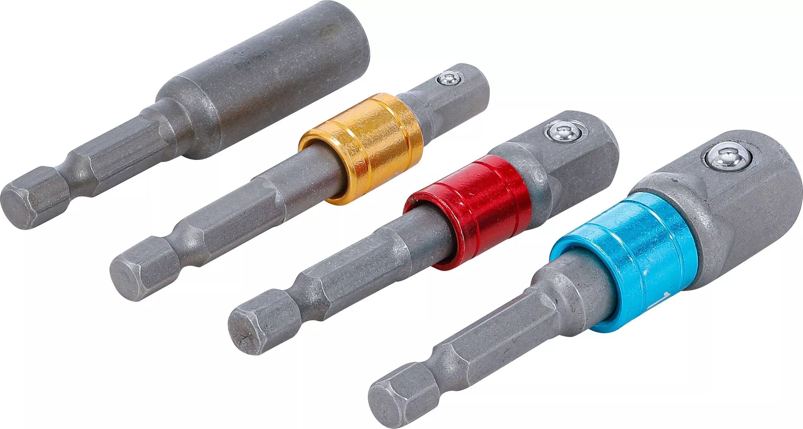 BGS Adapter set voor boormachine kleurgecodeerd-2