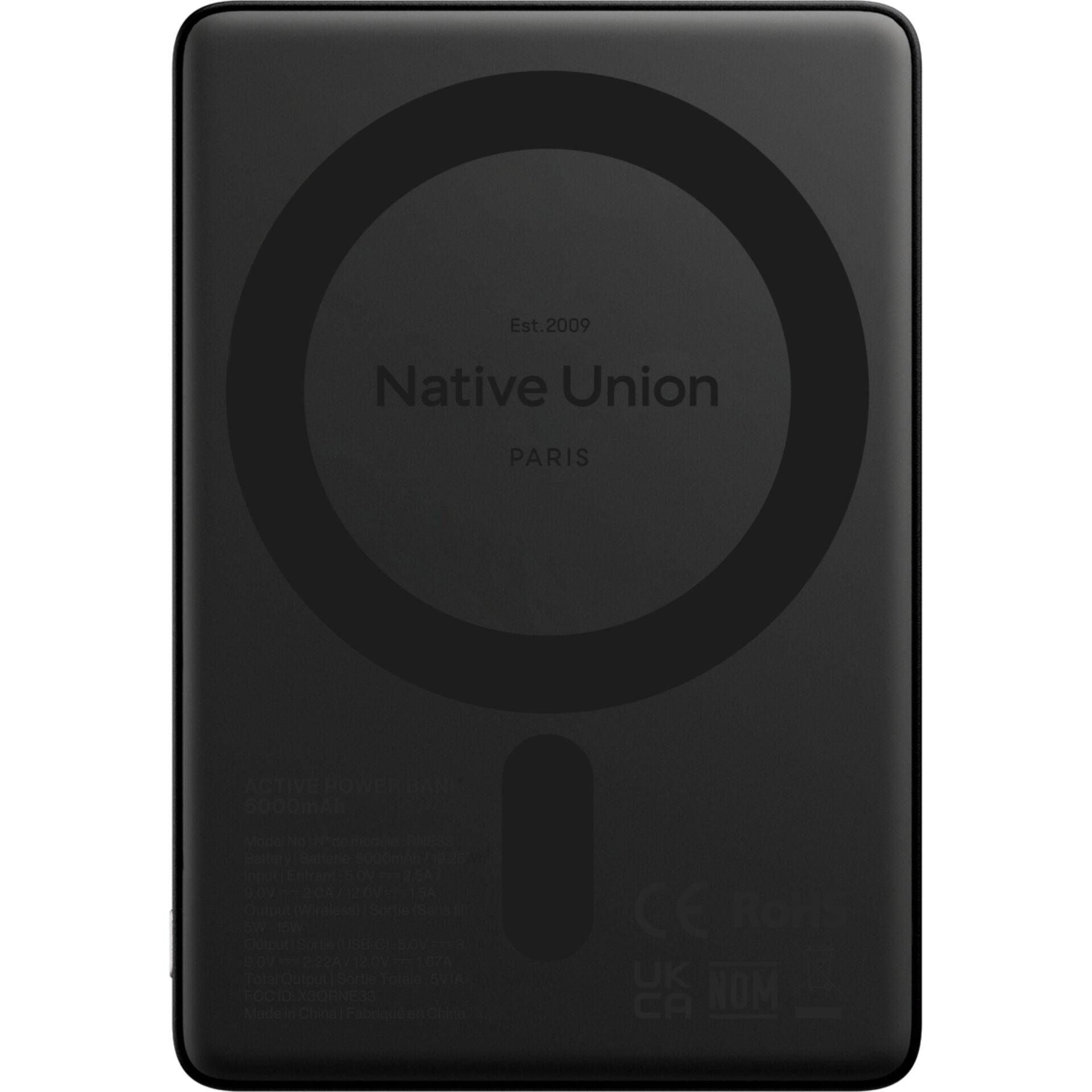 Native Union Active MagSafe Powerbank 5000 mAh Zwart-1