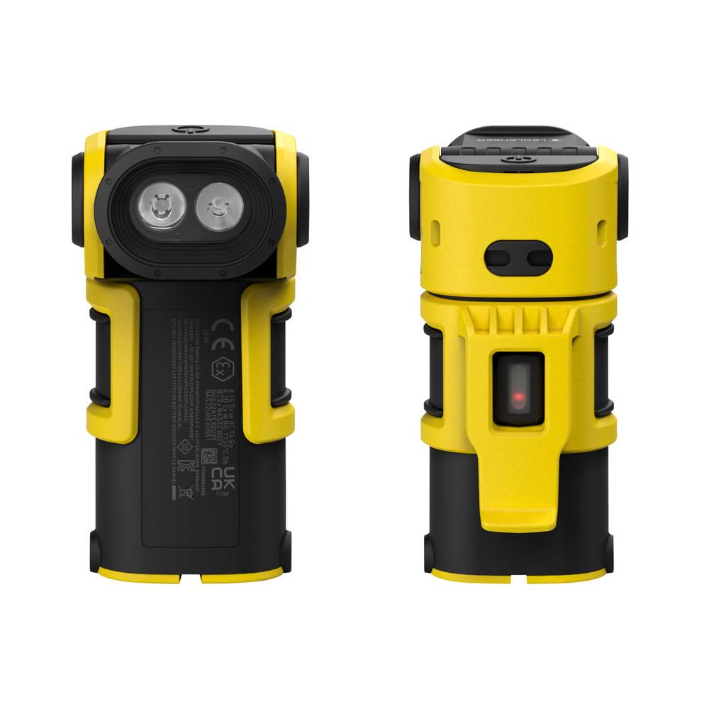 Ledlenser EXC7R with charger - angled torch - rechargeable - ATEX zone 0-2