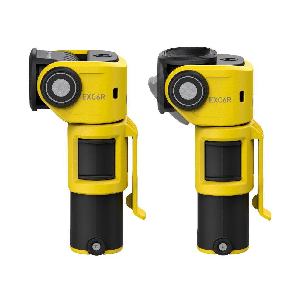 Ledlenser EXC7R with charger - angled torch - rechargeable - ATEX zone 0-3