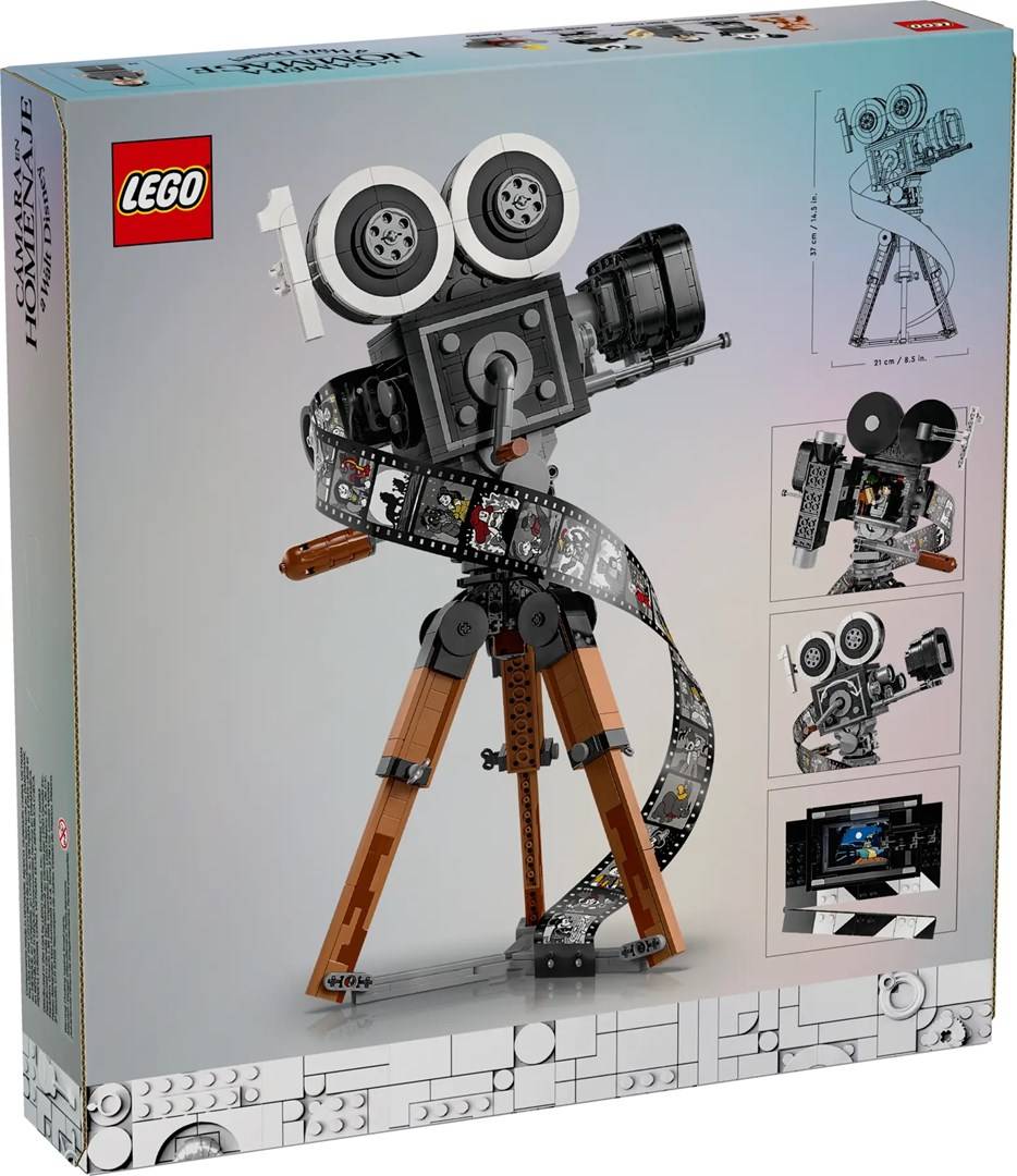 LEGO DISNEY 43230 WALT DISNEY CAMERA-4