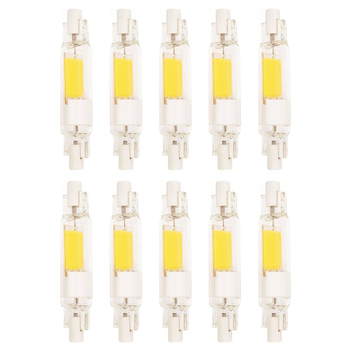 OE Lightning LED Staaflamp R7s Helder - 4W 450lm 2700K - Warmwit - Vervangt 40W - 10 stuks-0