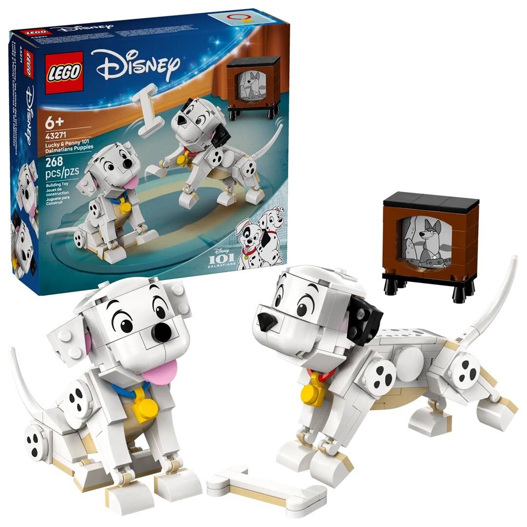 LEGO DISNEY 43271 Lucky & Penny 101 Dalmatiërpuppy's-0
