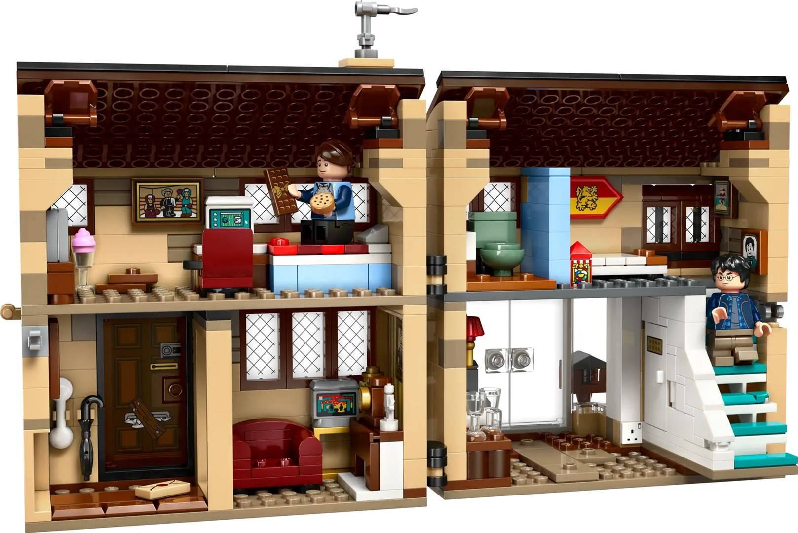 LEGO HARRY POTTER 76451 Privet Drive: Het bezoek van tante Marge-4