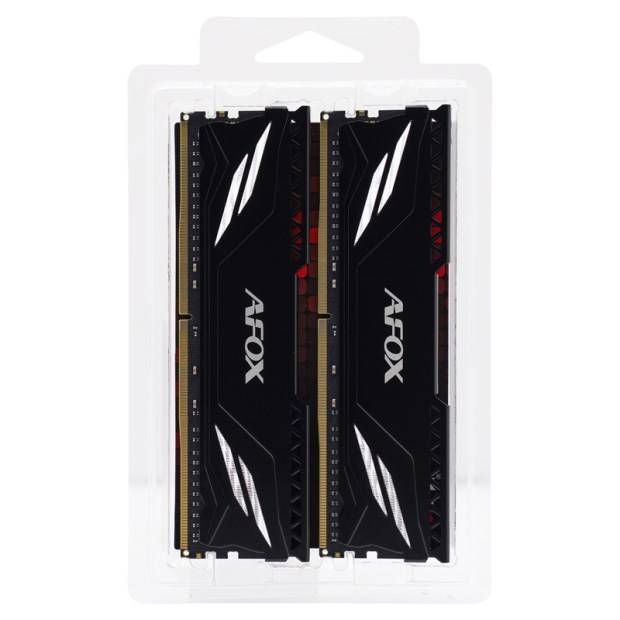 AFOX GAMING DDR4 2x16GB 3200MHZ CL16 RANK1 XMP2 ZWART-1