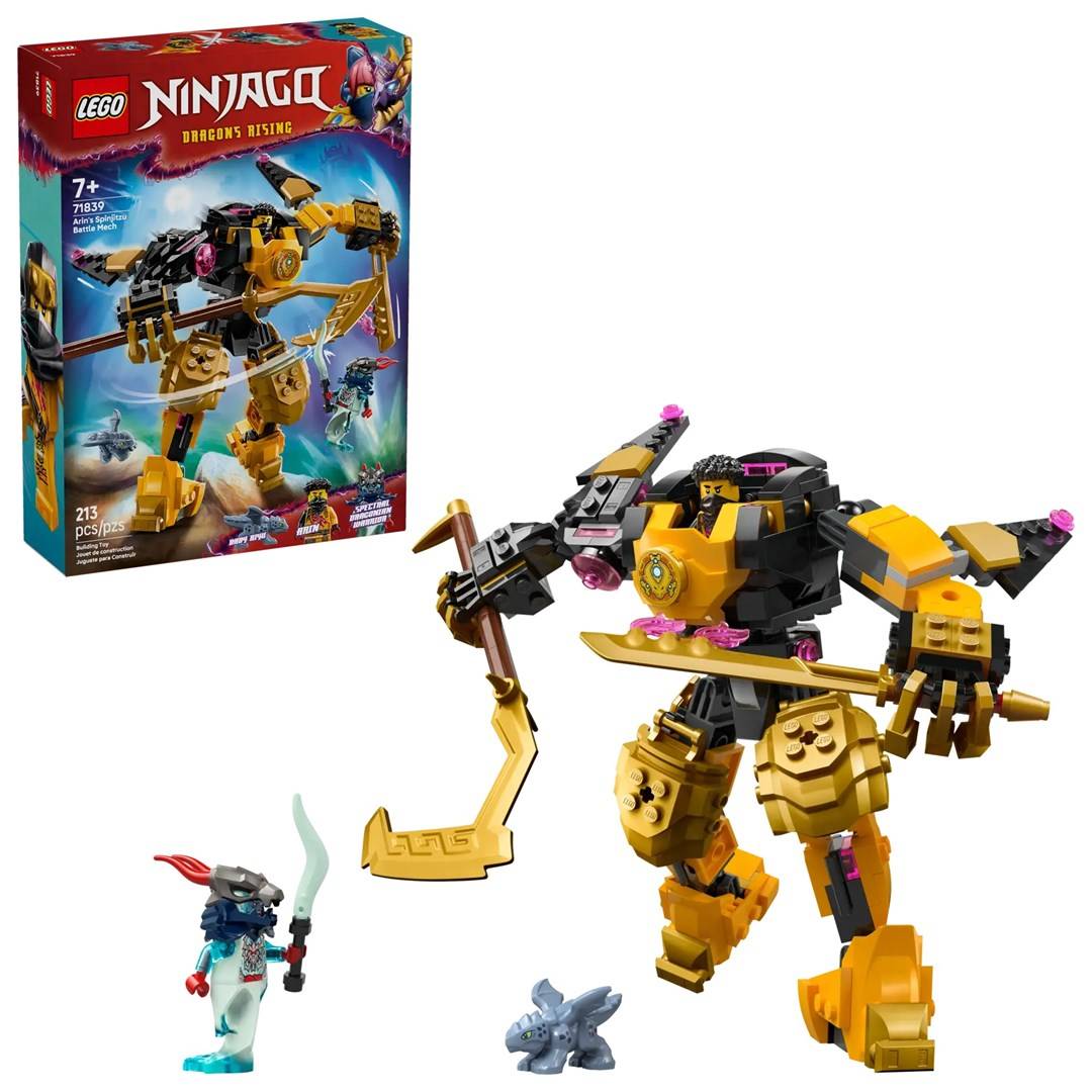 LEGO NINJAGO 71839 Arins Spinjitzu-strijdmecha-0