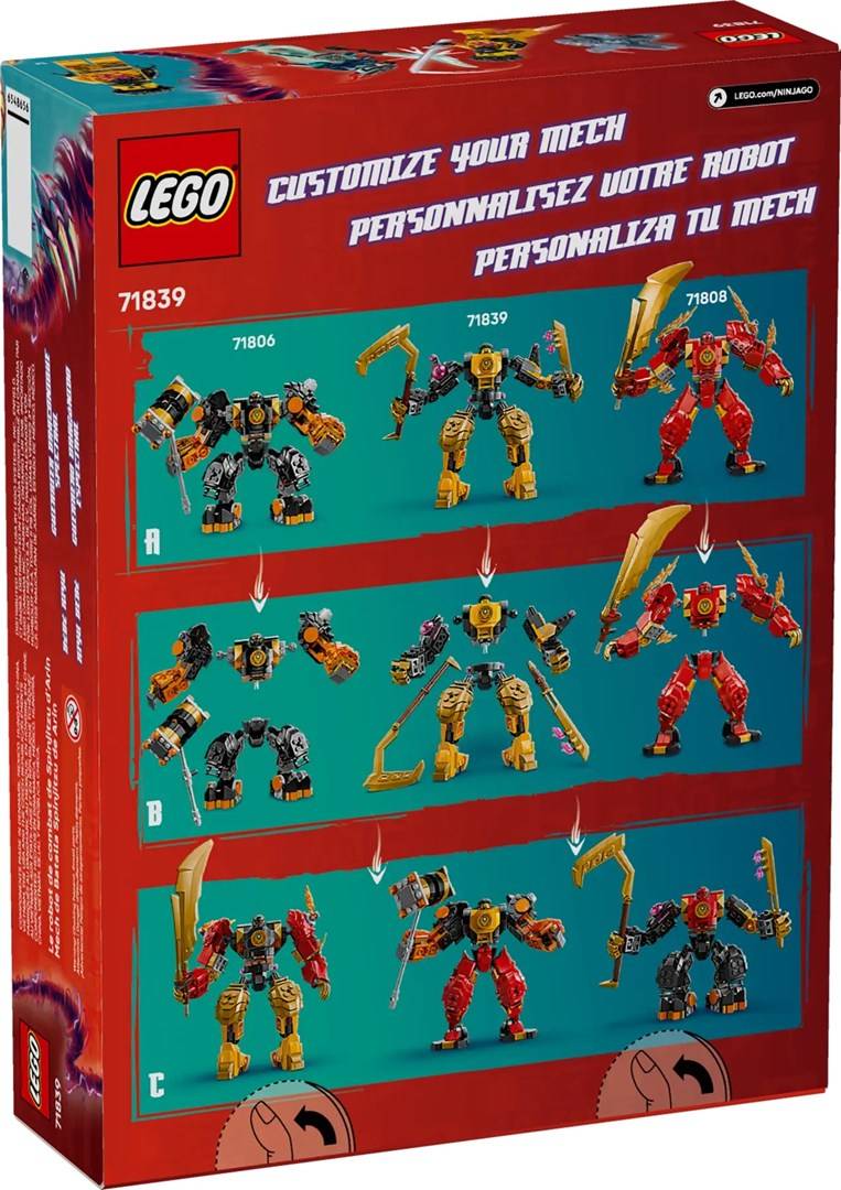 LEGO NINJAGO 71839 Arins Spinjitzu-strijdmecha-1