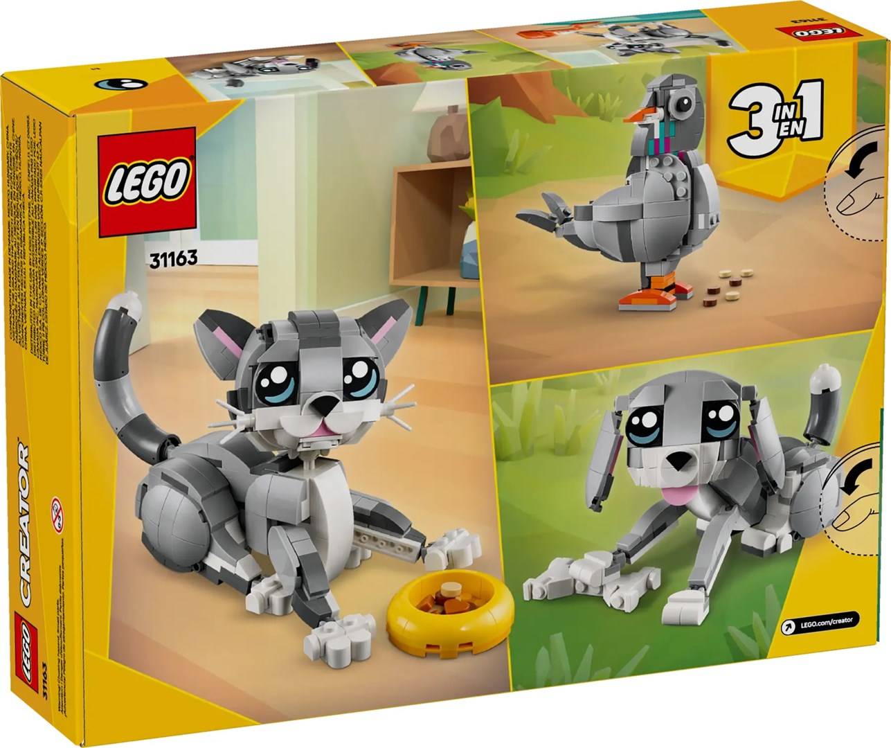 LEGO CREATOR 3 IN 1 31163 Speelse Kat-1
