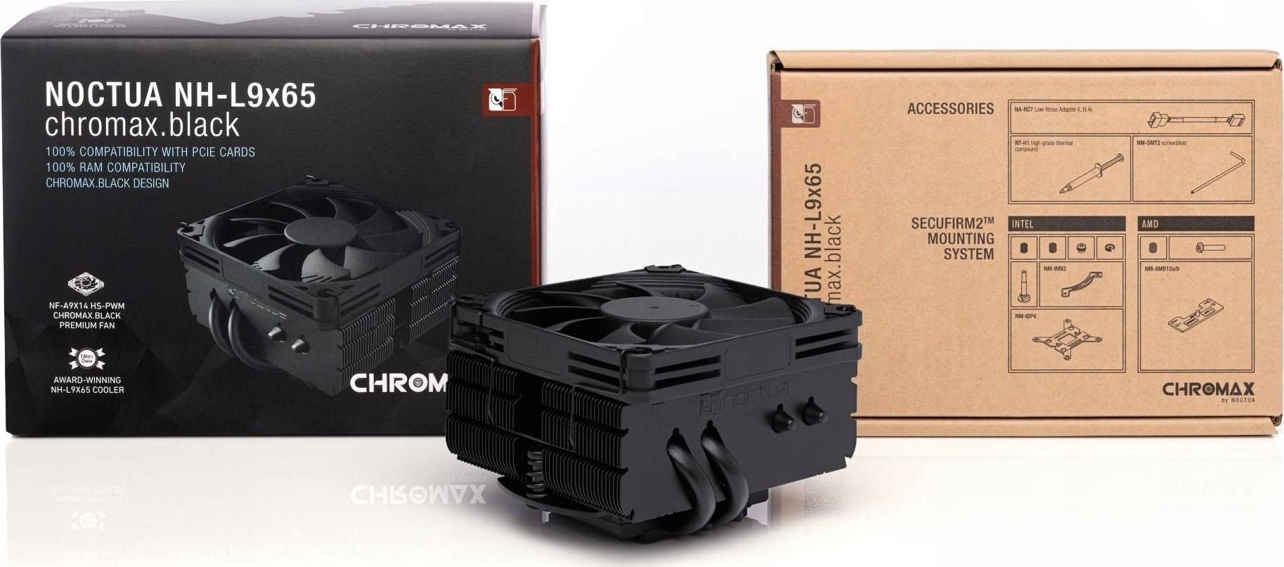 NOCTUA NH-L9x65 chromax.black Low Profile CPU-koeler-2