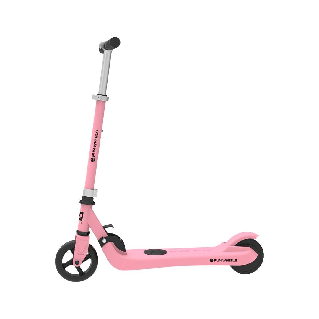 Rebel Elektrische Scooter voor Kinderen FUN WHEELS PINK ZAB0031P-2
