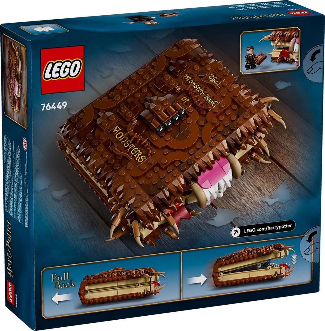 LEGO HARRY POTTER 76449 Verslindend Monster Boek der Monsters-1