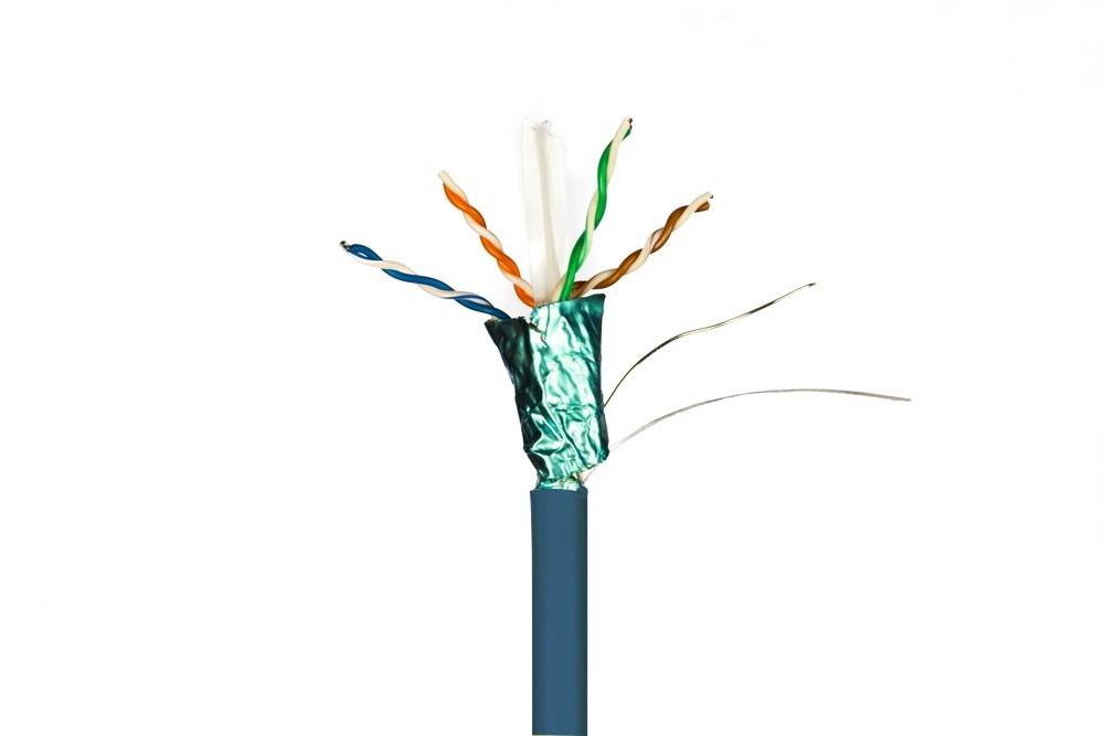 Danicom - DANICOM CAT6 FTP 50m kabel op rol stug - LSZH (Dca)-2