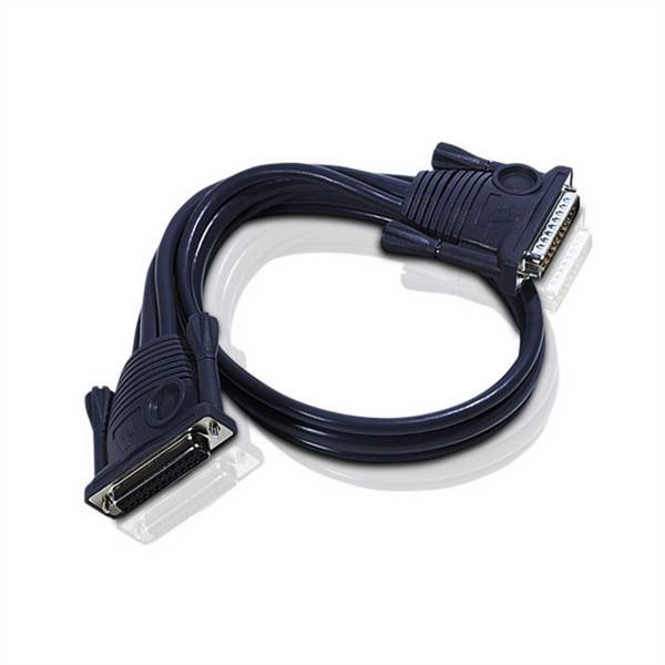 ATEN 2L-1703 Daisy Chain KVM Kabel , zwart, 3 m