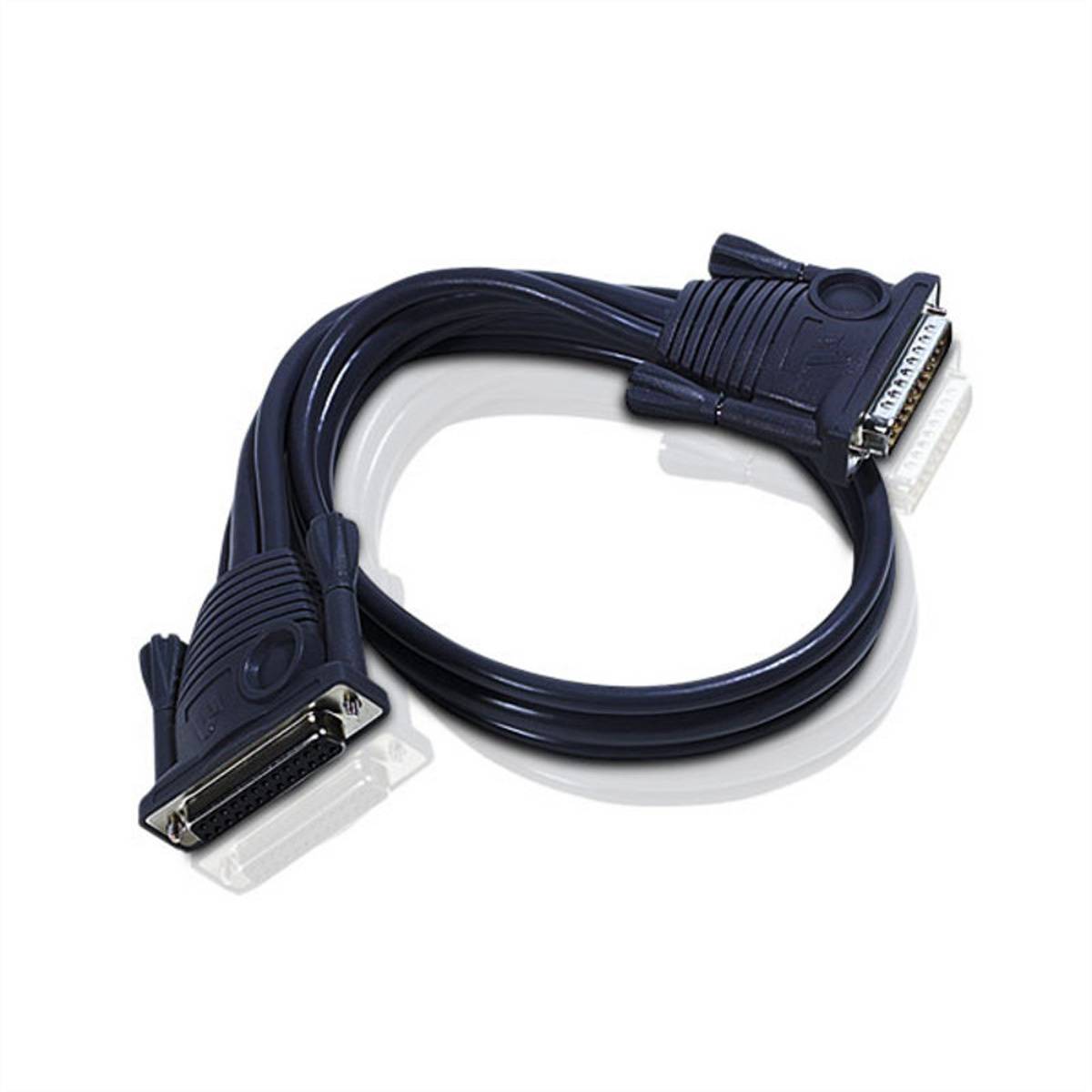 ATEN 2L-1703 Daisy Chain KVM Kabel , zwart, 3 m-0
