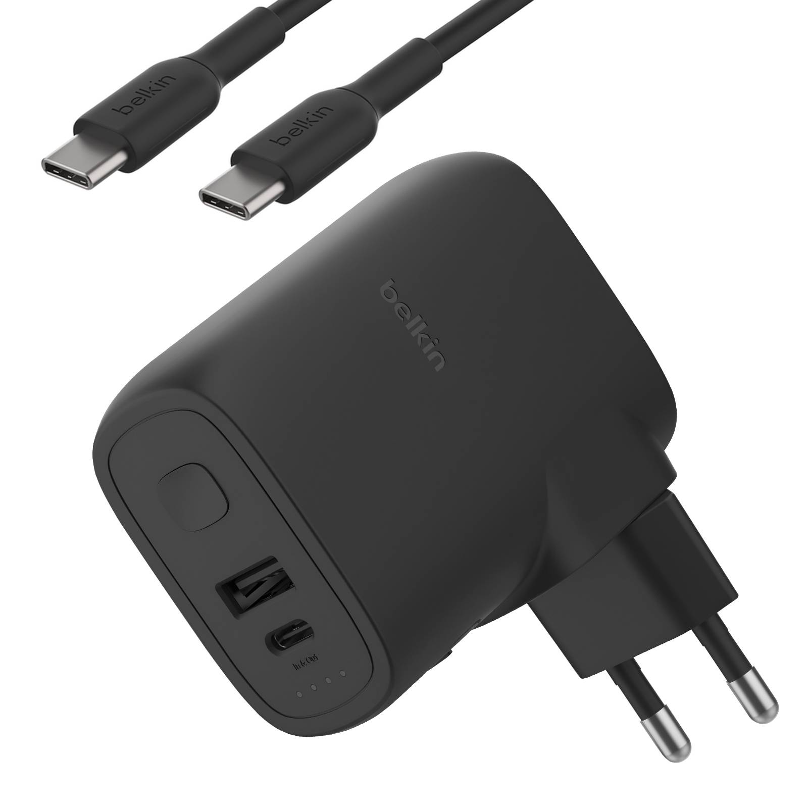 Belkin BOOST Charge Hybrid Dual Charger+Powerbk.BPZ003bt1MBK-B6-0